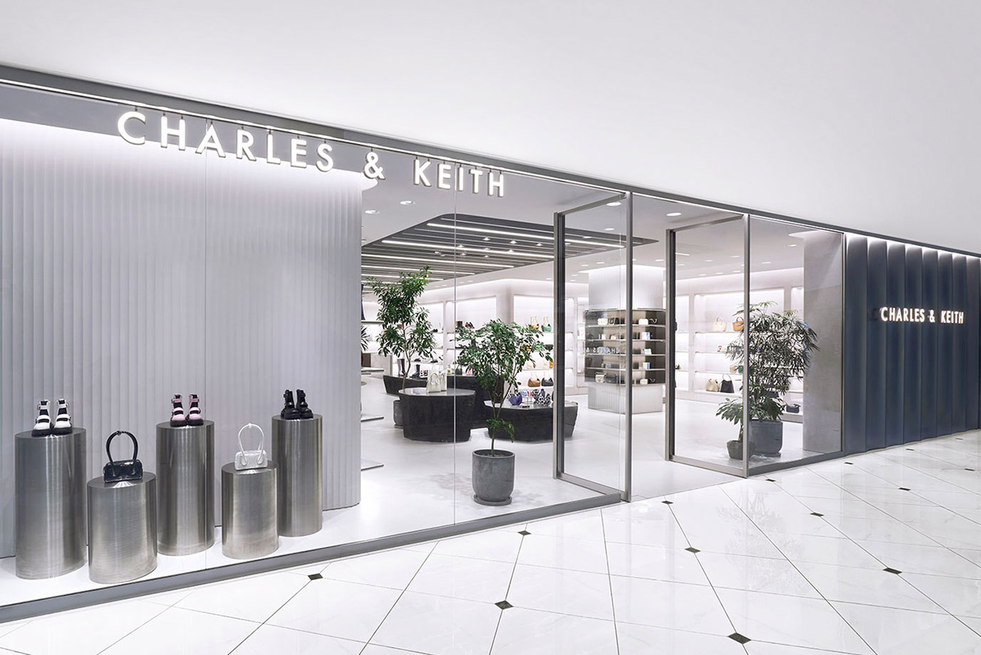 Singapore - Nov 02, 2019: Charles & Keith Store Outlet In Orchard